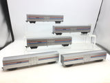 Con-Cor HO Gauge Amtrak 60' MHC Box Car x5