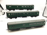 Hornby R4458 OO Gauge Somerset & Dorset Maunsell Coach Pack