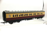 Hornby R4345B OO Gauge BR Red/Cream Maunsell Composite Coach S5663S