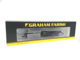 Graham Farish 372-137A N Gauge LMS 5MT 'Black 5' with Welded Tender 45195 BR Lined Black (Late Crest)