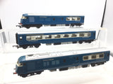 Triang R555/R556 OO Gauge 3 Car BR Blue Pullman (NEEDS ATTN)
