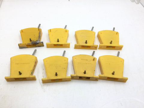 Triang/Hornby R046 On-On Lever Switches (Yellow) x8