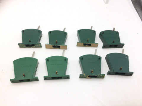 Triang/Hornby R047 On-Off Lever Switches (Green) x8