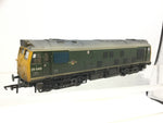 Bachmann 32-331 OO Gauge BR Green Class 25 No 25043 (Weathered) DCC FITTED