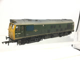 Bachmann 32-331 OO Gauge BR Green Class 25 No 25043 (Weathered) DCC FITTED