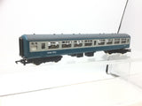 Hornby R921 OO Gauge BR Mk 2 2nd Open Coach Blue/Grey M5232