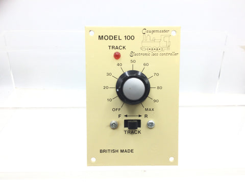 Gaugemaster Model 100 Single Track Panel Mounted Controller