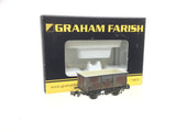 Graham Farish 377-277A N Gauge BR 27t Steel Tippler Wagon (Weathered) B380005