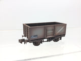 Peco NR-44BW N Gauge BR Grey Steel Mineral Wagon Weathered B139319