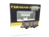 Peco NR-44BW N Gauge BR Grey Steel Mineral Wagon Weathered B139319