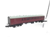 Graham Farish 374-312B N Gauge BR Maroon 57ft Suburban Brake Coach E43140