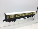 Dapol NC-023 N Gauge GWR Chocolate/Cream B-Set Coach 6736