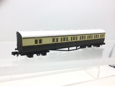 Dapol NC-023/NC-024 N Gauge GWR Chocolate/Cream B-Set Coaches