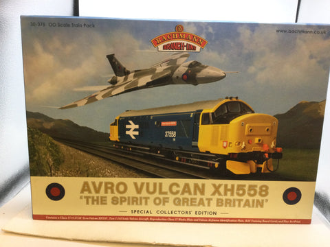 Bachmann 30-375 OO Gauge Avro Vulcan XH558 Spirit of Great Britain Train Set TTS SOUND