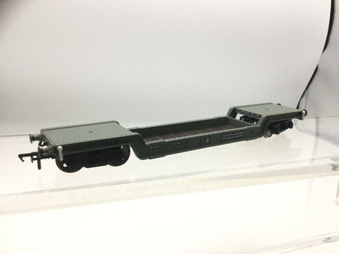 Bachmann 33-901E OO Gauge Bogie Well Wagon BR Grey