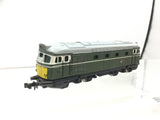 Minitrix N204 N Gauge BR Green Class 27 D5379