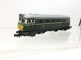 Minitrix N204 N Gauge BR Green Class 27 D5379