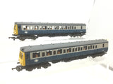 Lima 205147/9 OO Gauge BR Blue/Grey 2 Car Class 117 DMU