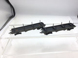 Hornby Dublo 32051 OO Gauge Bogie Bolster Wagon M720550 x2 (Incomplete)
