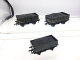Hornby Dublo 32025 OO Gauge NE 5 Plank Open Wagon N404844 x3