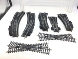 Job Lot of Hornby OO Gauge Steel Track and Points (Lot 2)