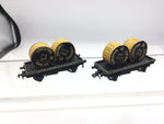 Hornby Dublo 4646 OO Gauge Low Sided Wagon M486 x2