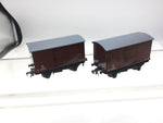 Hornby Dublo 32040 OO Gauge LNER Goods Van N182153 x2