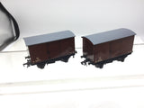 Hornby Dublo 32040 OO Gauge LNER Goods Van N182153 x2
