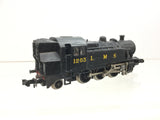 Minitrix N205 N Gauge BR Black Ivatt 2MT 1203 (REPAINTED)