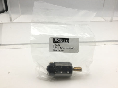 Hornby X4026 OO Gauge Motor for Class A1/A3/A4/Blk 5/MNavy/BoB/WC/Princess/Q1/Fowler