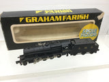 Graham Farish 1901 N Gauge LMS Black Class 8F 8177 (NEEDS ATTN)(L1)