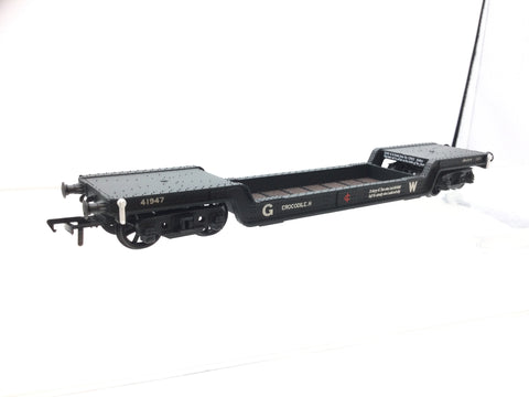 Bachmann 33-900F OO Gauge 45T Bogie Well Wagon GWR Grey
