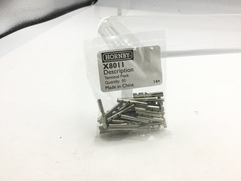 Hornby X8011 OO Gauge Pin Terminal 50 Pack