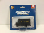 Walthers 949-14000 HO Gauge UPS Package Car Bow Tie Shield Logo