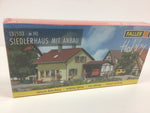 Faller 131503 HO/OO Gauge Settler House with Extension and LED Lighting Hobby Kit