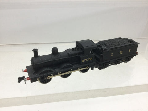 Union Mills N Gauge LMS Black 2F Class 22958