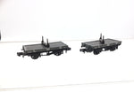 Peco NR-39M N Gauge Twin LMS 10ft Single Bolster Wagons 14555 (2 Wagons)
