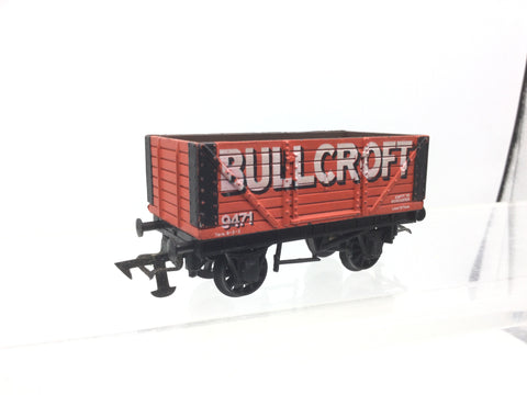 Graham Farish 12113 OO Gauge 7 Plank Wagon Bullcroft