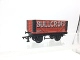 Graham Farish 12113 OO Gauge 7 Plank Wagon Bullcroft