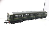 Dapol 2D-009-007 N Gauge Class 121 W55025 BR Green w/Speed Whiskers