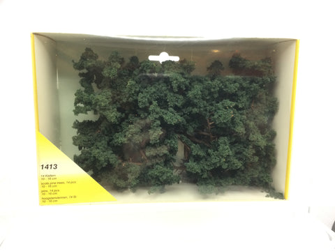 Heki 1413 HO/OO Gauge Set of 14 Scots Pine Trees