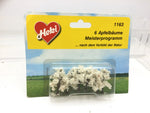 Heki 1163 HO/OO Gauge Flowering Apple Trees 4cm (6)