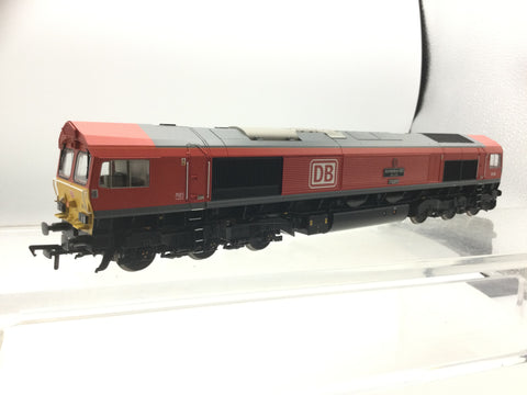 Bachmann 32-734C OO Gauge Class 66/0 66100 'Armistice 100 1918-2018' DB Cargo TTS SOUND