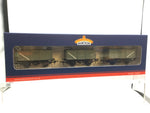 Bachmann 37-265 OO Gauge BR 16T Steel Mineral Top Flap Doors 3-Wagon Pack BR Grey (Early) [WL]