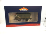 Bachmann 37-450D OO Gauge 16T Steel Slope-Sided Mineral Wagon Rivetted Doors BR Grey [W]