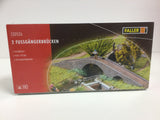 Faller 120526 HO/OO Gauge Footbridges (2) Kit I