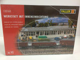 Faller 130168 HO/OO Gauge Workshop with Interior Equipment Kit