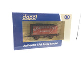 Dapol 4F-080-131 OO Gauge 8 Plank Wagon HC Bull 108 Weathered