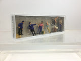 Preiser 10016 HO/OO Gauge Delivery Men with Loads (6) Exclusive Figure Set