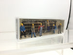 Preiser 10034 HO/OO Gauge Sleeper Layers (6) with Sleepers Exclusive Figure Set (B)